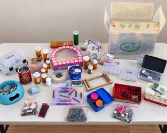 HUGE Jewelry Making/Supplies Lot