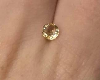 Faceted Citrine - 0.485ct