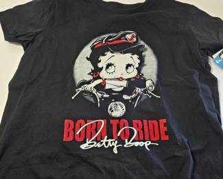 New Ladies XL Betty Boop Shirt With Tags