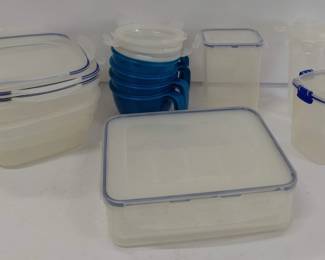 Lock & Lock Plastic Storage Collection Lot 1/3