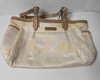 Coach Purse Bag - Horse & Carriage Design