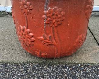 Ceramic Red Planter Pot