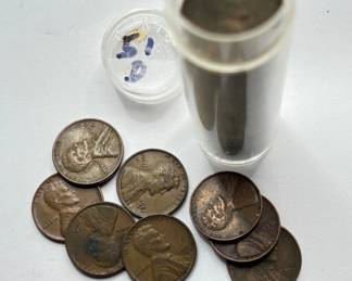 1951 D - Full Date Roll - Lincoln Wheat Cents