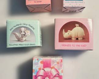 Lot of 5 - Members Only Club - Precious Moments Figurines - Original Boxes