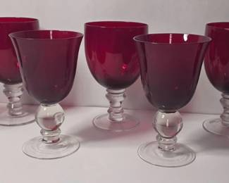 Collection of Ruby Glasses