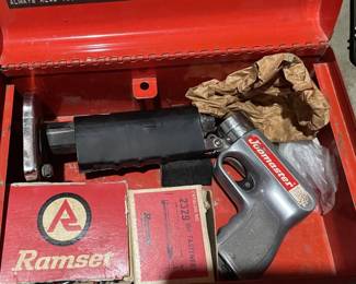 Ramset Jobmaster Model 122-MD Mark II Powder Actuated Fastening Tool with Case - Grand Rapids Off-Site