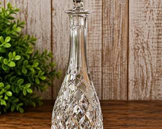 Faceted Bohemia Crystal Decanter With Sharp Pineapple Stopper - Potterville