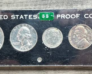 1955 - 5 Coin Proof Set