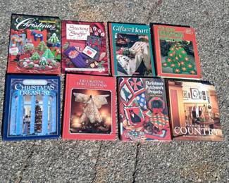 Bag of Christmas Craft Books