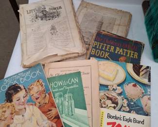 Ephemera - Cookbooks and Children's Books