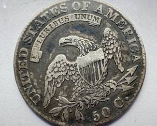 1832 - Silver - Capped Bust Liberty Half Dollar