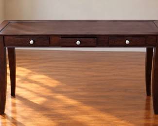 Dark Wood Narrow Console and Sofa Table