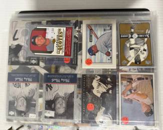 Baseball Trading Card Collection Binder Mickey Mantle, Roberto Clemente & Barry Bonds – Estate Sales Warehouse (GR)