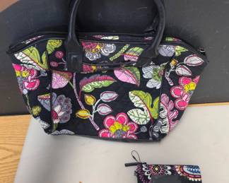 Vera Bradley Handbag and Mini Wallet