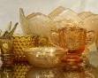 Indiana Amber Glass Collection