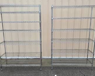 Two Metro Shelving Racks (Lot 2 of 2)