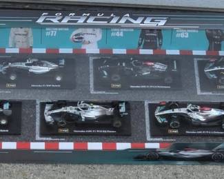 Bburago 1:43 scale Mercedes-AMG Petronas Formula One Team 6-car Die-Cast Gift Set