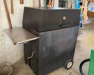Hasty-Bake Charcoal BBQ Grill & Smoker and Portable Charcoal Grill & Smoker with Hinged Lid - Lake Odessa Off-Site
