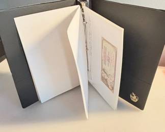 Binder with 8 Scarce World Currency Bank Notes