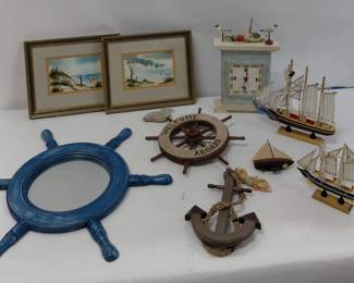 Sailboat Decor - Prints, Mirror, Model Sailboats
