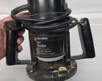 Black and Decker 1HP Electric Basic Router