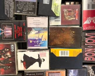 Cassette Collection - Rock, Pop, Punk, 80's, 90's