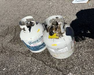 2 - 20 lb Propane Tanks