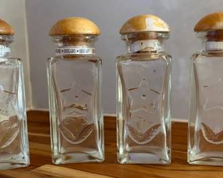 Vintage Honey Bottles - Set of 4