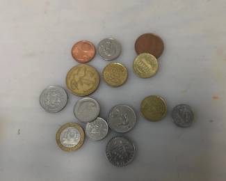 Variety of Foreign Coins