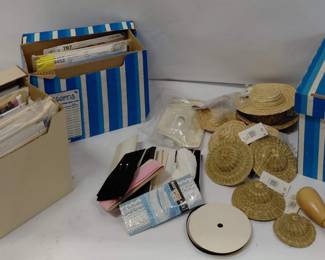 Sewing Patterns for Clothes and Dolls, Bias Tape, Straw Hats
