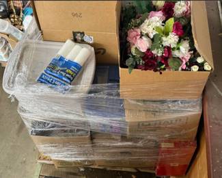 Mixed Estate Liquidation Lot, Assorted Household & Collectible Goods Pallet (1 of 2)
