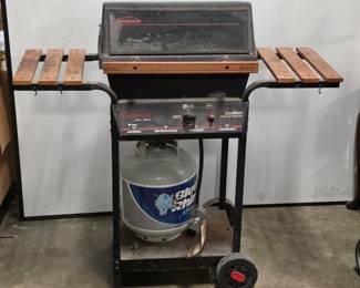 Sunbeam 2-Burner Gas Grill with Lava Rocks