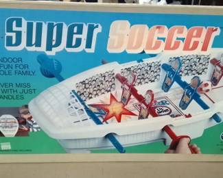 Vintage Unopened Illco Super Soccer Tabletop Game (No. 720) - Rare Retro Family Action Toy - Potterville