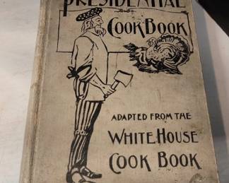 1906 Antique Presidential Cook Book White House Recipes, Edith Roosevelt Saalfield – Potterville