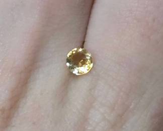 0.46ct Faceted Citrine