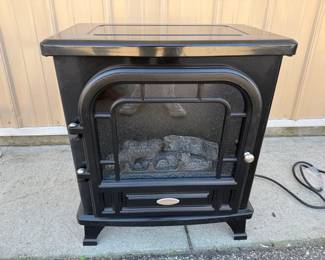 Chimney Free Cast Iron Style Electric Heater