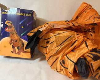 Dinosaur Inflatable Suit - Size Large, Worn Once