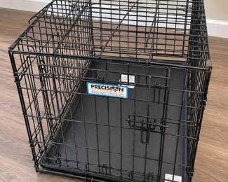 Precision 30"x19"x21" Small Dog Kennel w/ Divider
