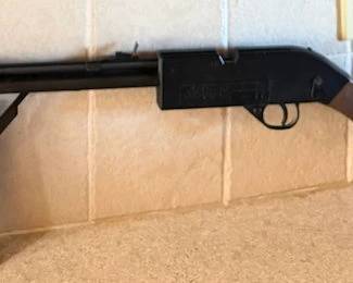 Crosman Air Rifle BB/Pellet Gun with Brown Stock & Folding Foregrip - Lake Odessa Off-Site