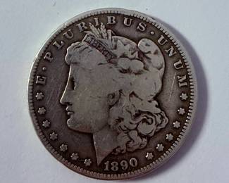 1890-CC Morgan Silver Dollar - Carson City Mint - 90% Silver