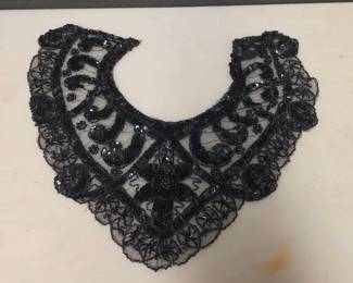 Unique Victorian Style Beaded Collar Necklace