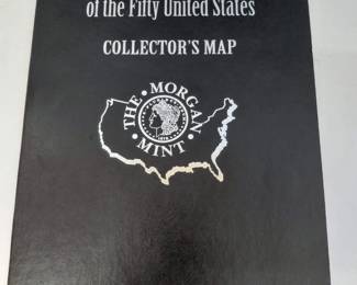 Commemorative Quarters of the United States - Collector Map by the Morgan Mint