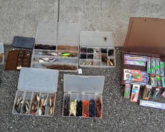 Rapala Fishing Lures, Soft Plastics, Tackle Boxes, and Terminal Tackle Collection