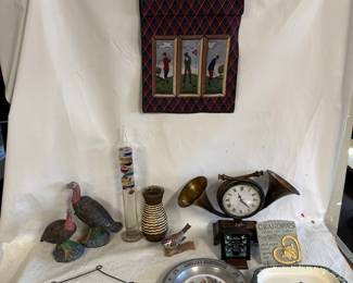Small Collection of Various Vintage Home Decorations