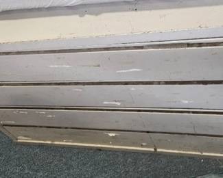 Metal Four Drawer Cabinet [42" L x 30" H x 20" D] - Estate Sales Warehouse (GR)
