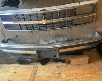 Chevy Front Grille and Bumper