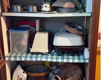 Large Assortment of Household Items, Kitchen Appliances, Cookware, Tools & Miscellaneous Supplies - Lake Odessa Off-Site