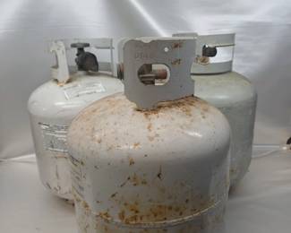3 Propane Tanks