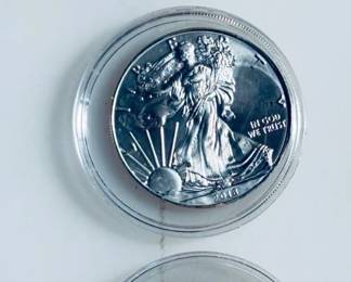 2008 / 2018 / 2024 - American Silver Eagle Bullion Coins