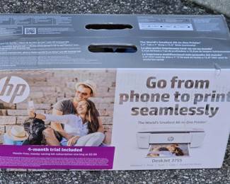 HP DeskJet 3755 Compact All-in-One Wireless Color Printer
